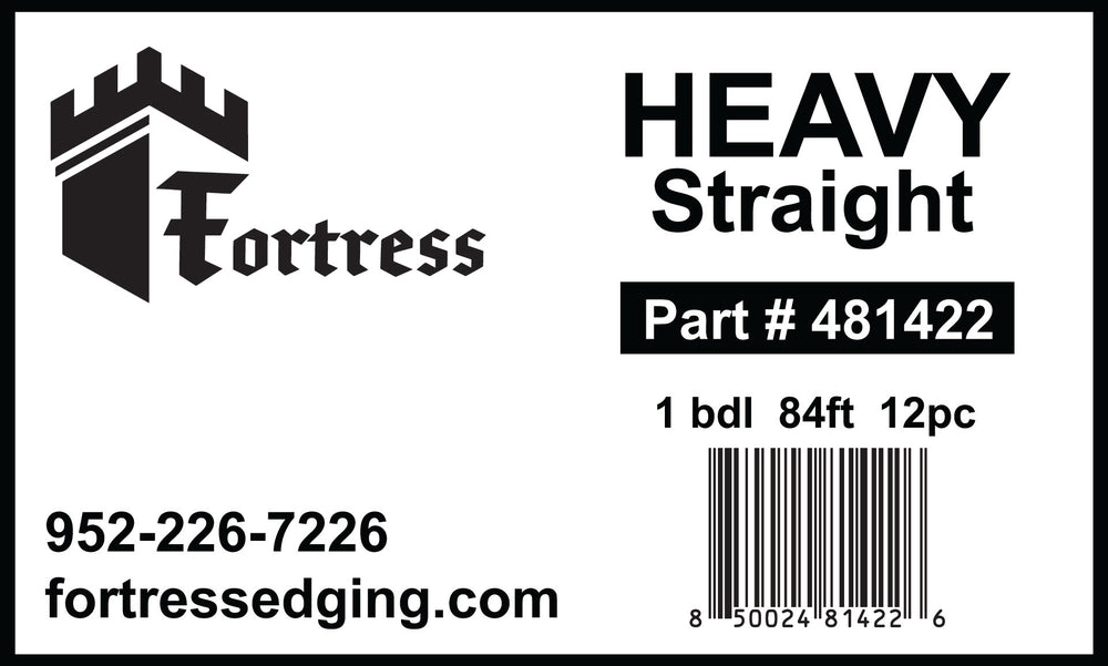 HEAVY Straight 1 bdl 84ft 12pc