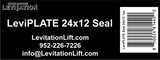 LeviPLATE 24x12 Seal